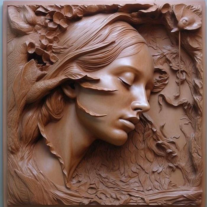 نموذج ثلاثي الأبعاد لآلة CNC 3D Art 